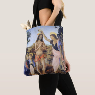 Taufe Christi von Verrocchio, Leonardo da Vinci Tasche