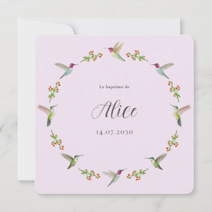 Taufe der Annas Kolibris
