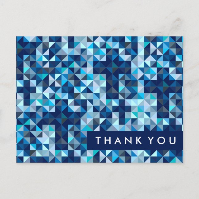 Taufe Erste Kommunionenbestätigung Danke Postkarte (Vorderseite)