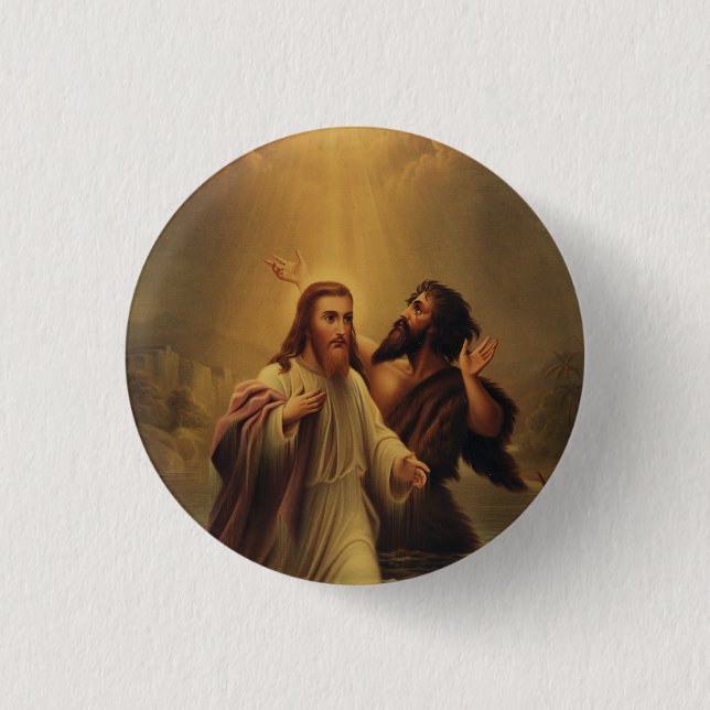 Taufe Jesu Christi Button (Vorderseite)
