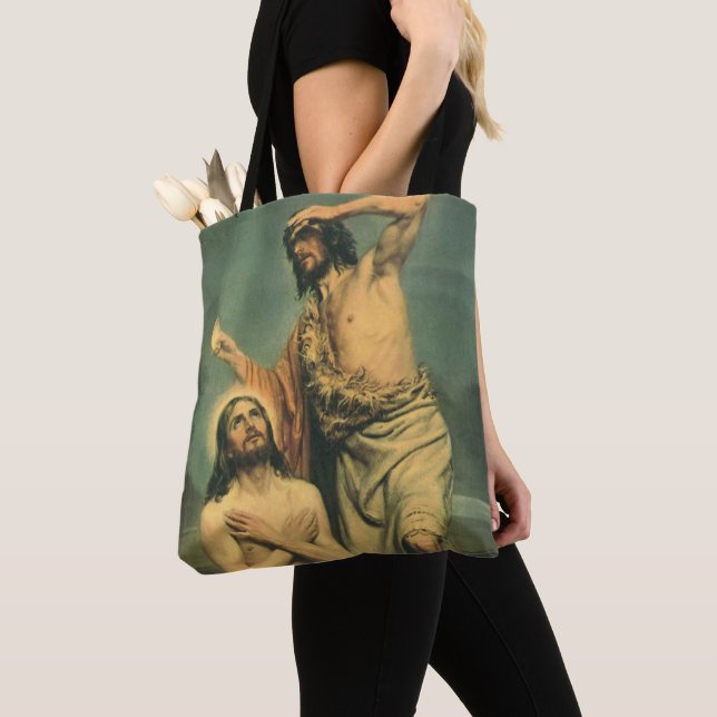 Taufe Jesu Christi durch Johannes den Täufer Tasche (Von Nahem)