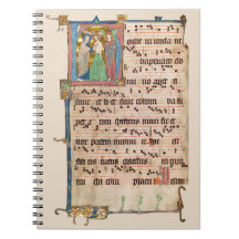 Taufe Jesu Christi Mittelalterliches Chant Manuskr