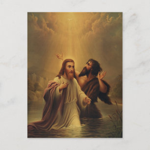 Taufe Jesu Christi Postkarte