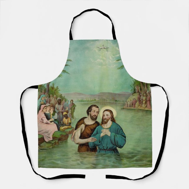 Taufe Jesu Christi Schürze (Vorderseite)