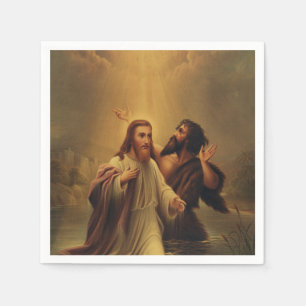 Taufe Jesu Christi Serviette