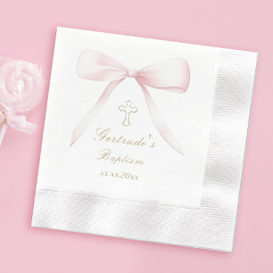 Taufe Rosa Bugbaby Serviette