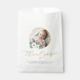 Taufe Tasche mit Dankeschön Nachricht Geschenktütchen
