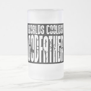 Taufe-Taufgeschenk-Weltcoolster Pate Mattglas Bierglas