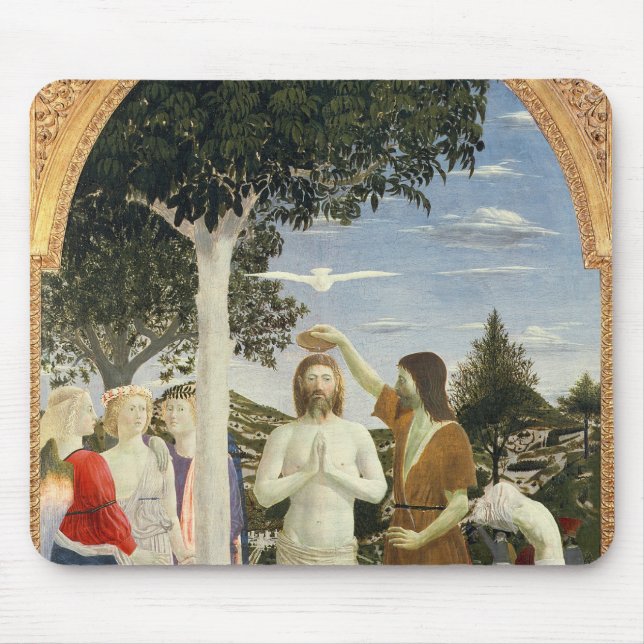 Taufe von Christus Mousepad (Vorne)