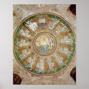 Taufe von Christus Poster
