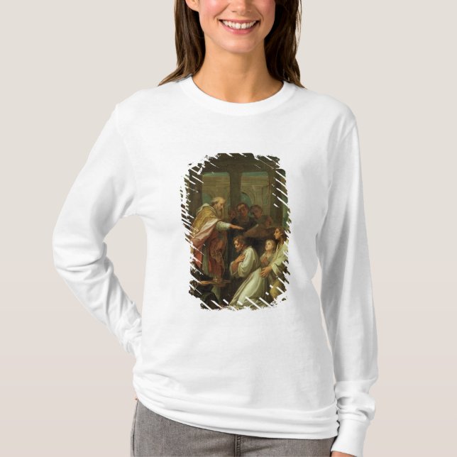 Taufe von St Augustine T-Shirt (Vorderseite)