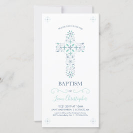 Taufeinladung - Jungs individuelle Einladung