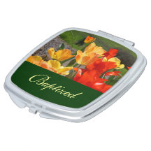 Taufen Geschenke kompakte Spiegel Tulips Taufe Ges