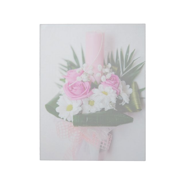 Taufkerze Notizblock (Rotiert)