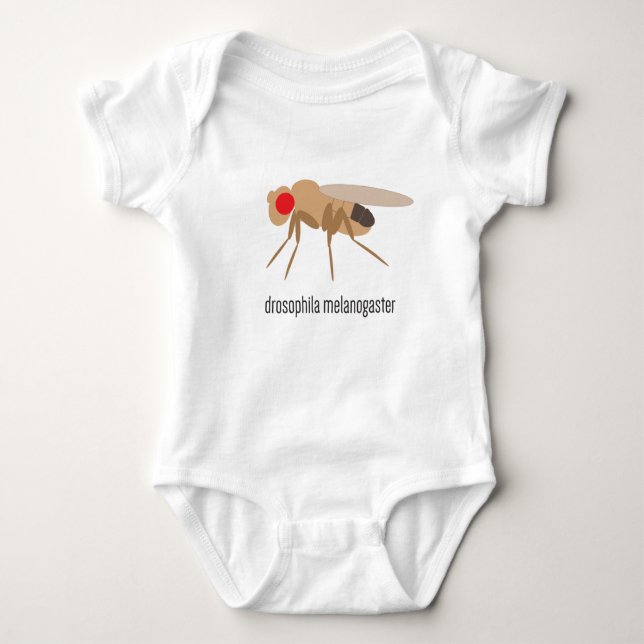Taufliege-Baby-Bodysuit Baby Strampler (Vorderseite)