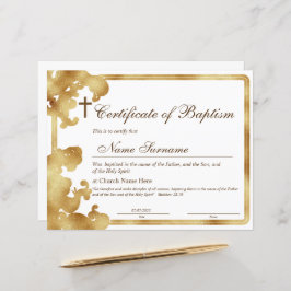 Taufschein, Baby Dedication