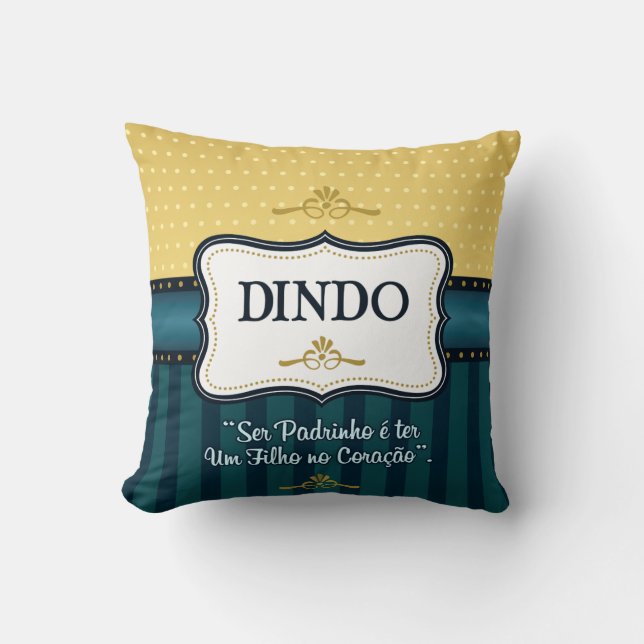 Tauft Kissen Dindo 01 (Vorderseite)