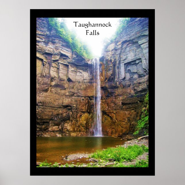 TAUGHANNOCK FALLprint Poster (Vorne)