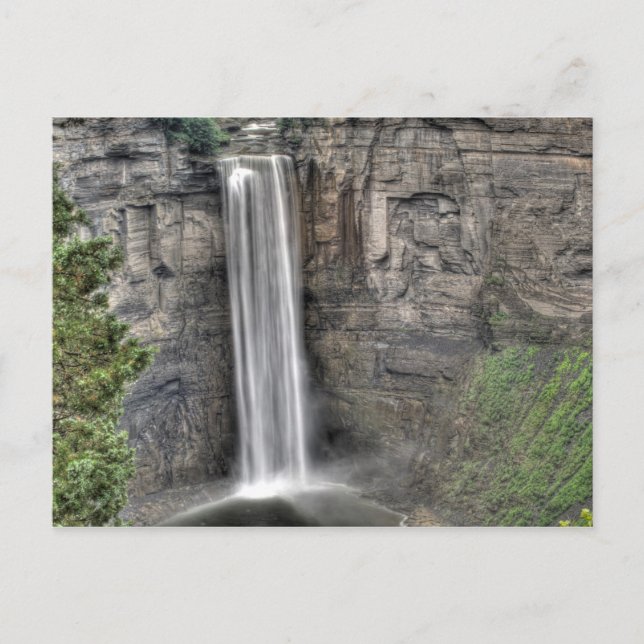 Taughannock Falls, New York Postkarte (Vorderseite)