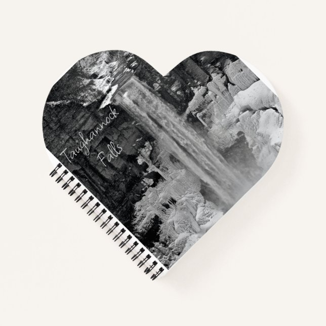 Taughannock Falls - Notebook Notizbuch (Vorderseite)