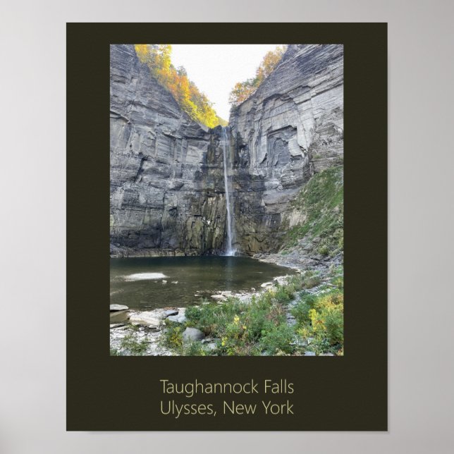 Taughannock Falls Poster (Vorne)