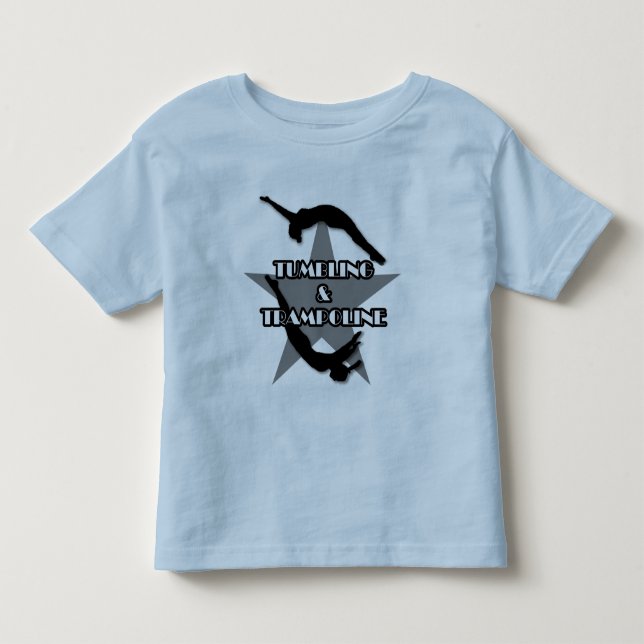 Taumelschwingung und Trampoline-Shirt Kleinkind T-shirt (Vorderseite)