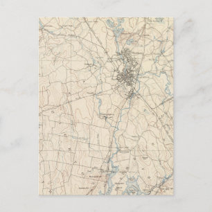 Taunton, Massachusetts Postkarte