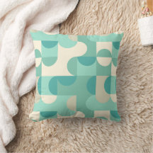 Taupe Beige Aquamarin Blue Mint Green Circles Must