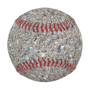 Taupe Beton Zement Blauer Aggregatweg Baseball