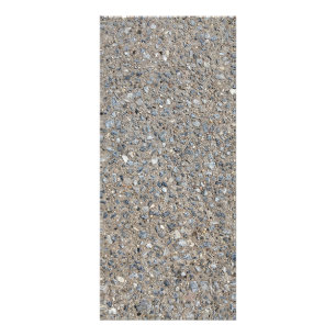Taupe Beton Zement Blauer Aggregatweg Werbekarte