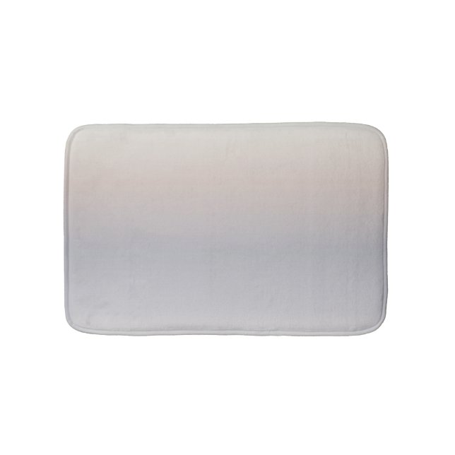 Taupe Cream Gradient Modern Minimalistisch Badematte (Vorderseite)