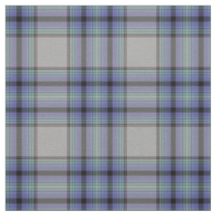 Taupe Gray Charcoal Lila Tartan Kariert Stoff