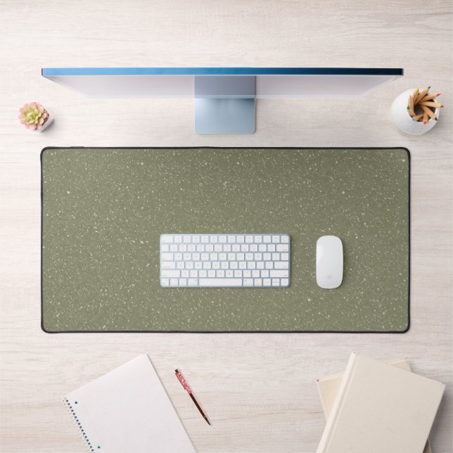 Taupe Gray Large Mouse Pad - Custom Desk Mat Schreibtischunterlage (Büro 1)