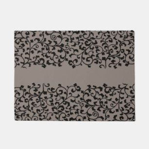 Taupe-Schmiedeeisen Fußmatte