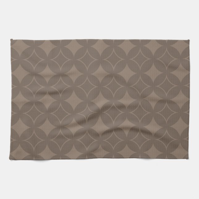 Taupe Shippo Handtuch (Horizontal)