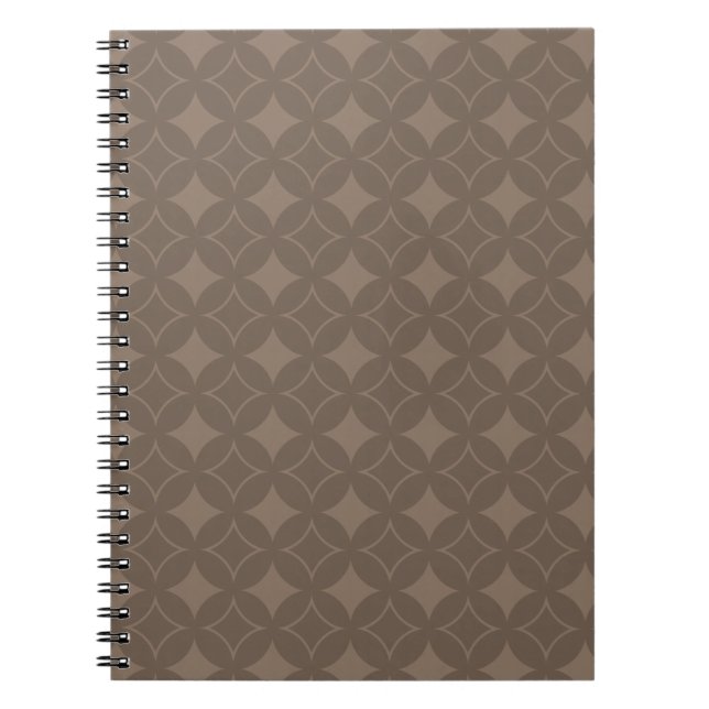 Taupe Shippo Notizblock (Vorderseite)