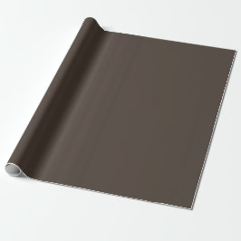 Taupe Solid Color Geschenkpapier