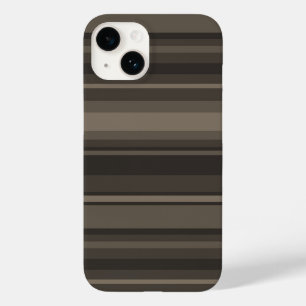 Taupe Streifen Case-Mate iPhone 14 Hülle