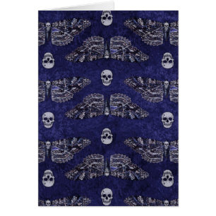 Taureau de la mort et crânes