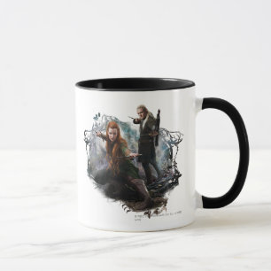 TAURIEL™ and LEGOLAS GREENLEAF™ Graphic Tasse