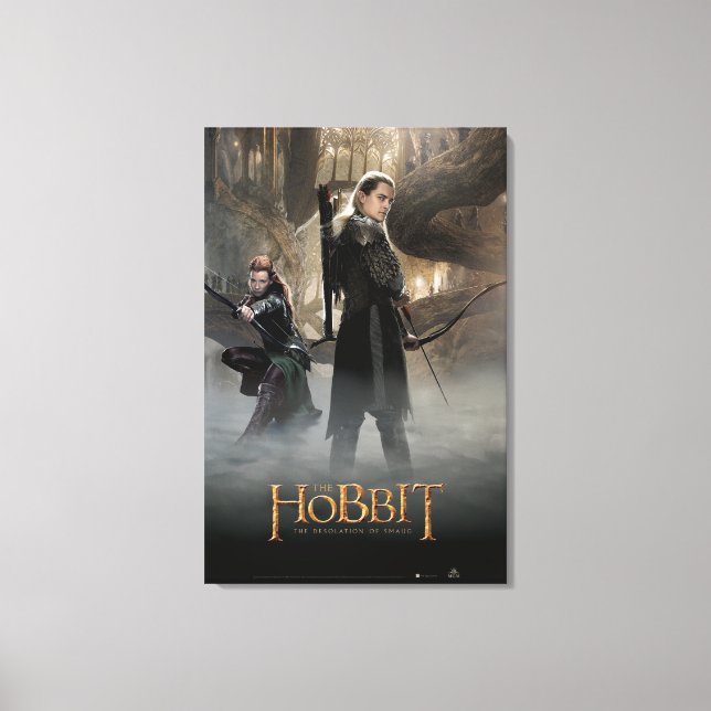 TAURIEL™ and LEGOLAS GREENLEAF™ Movie Poster 2 Leinwanddruck (Vorderseite)
