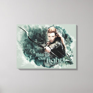 TAURIEL™ - Das ist unser Kampf Leinwanddruck
