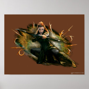 TAURIEL™ Drawing Bow Poster