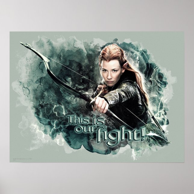 TAURIEL™ - This Is Our Fight Poster (Vorne)