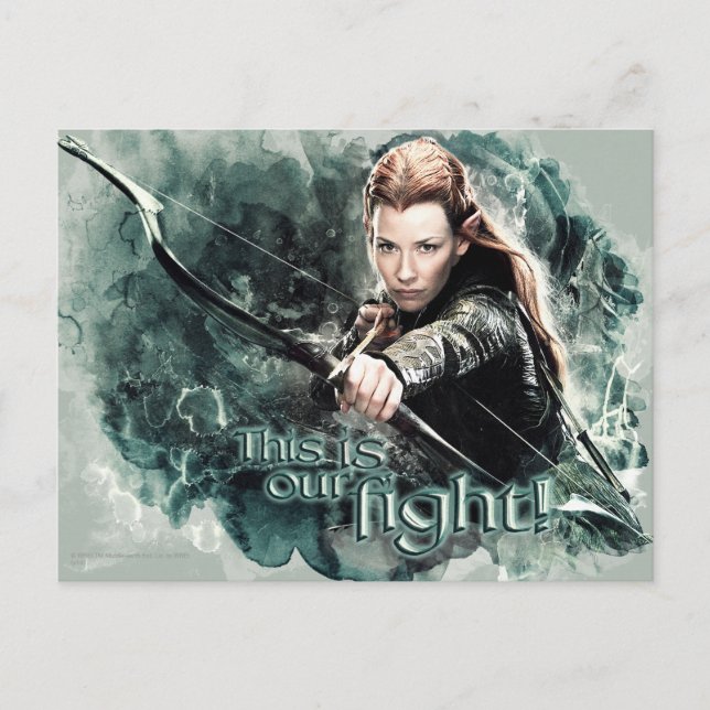 TAURIEL™ - This Is Our Fight Postkarte (Vorderseite)