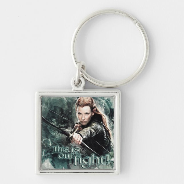 TAURIEL™ - This Is Our Fight Schlüsselanhänger (Vorne)