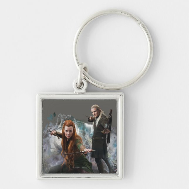 TAURIEL™ und LEGOLAS GREENLEAF™ Graphic Schlüsselanhänger (Vorne)