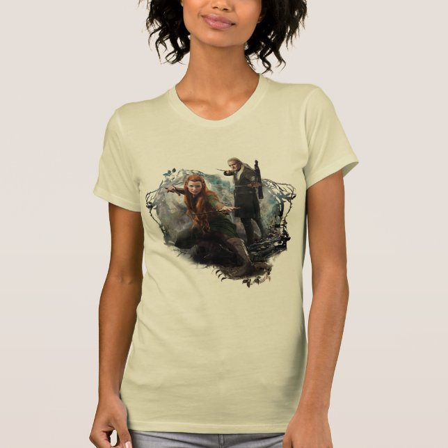 TAURIEL™ und LEGOLAS GREENLEAF™ Graphic T-Shirt (Vorderseite)