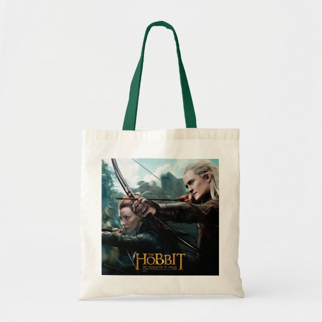 TAURIEL™ und LEGOLAS GREENLEAF™ Movie Poster Tragetasche (Vorne)