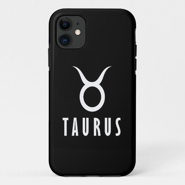 Tauris zodiac Case-Mate iPhone hülle (Rückseite)